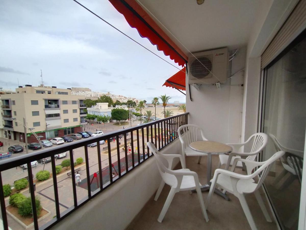Apartamento Con Aire Acondicionado De Tres Dormitorios En El Centro Y Junto A La Playa เพนิสโคลา ภายนอก รูปภาพ